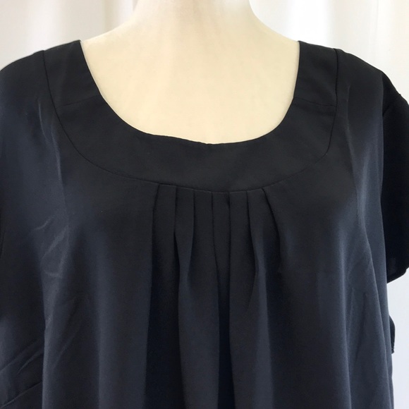 Lands’ End Scoop Neck Pullover Blouse 22W - Picture 4 of 6